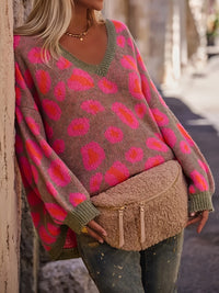 Fashion Knitwear Casual Plus Size Sweater For Women