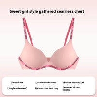 Small Chest Not Empty Cup Micro Push Up And Anti-sagging Comfortable Seamless One Piece