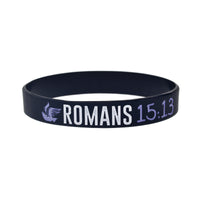 Famous Quotation Rubber Wrist Strap Silicone Bracelet