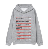 American Letter Print Sweatshirt Men's Autumn And Winter
