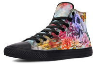 High Top Canvas Shoes For Printing Lovers