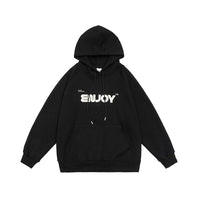 Simple Hooded Sweater Men And Women Letter Printing