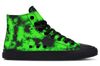 Printed Couple High-top Canvas Shoes