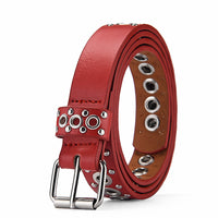 Fashion All-match Air Hole Hollow Decoration Belt