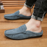 Men's Casual Slip-On Soft-Soled Half Slippers