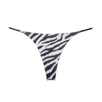 Thong women's thin strap one-piece bikini