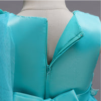 Bow mesh dress