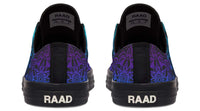 Fashion Printed Couple High Top Canvas Shoes