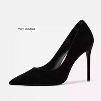 Authentic Leather High Heels Women's Stiletto Heel