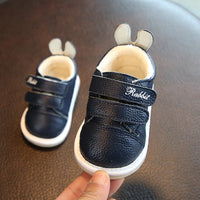 Wholesale leather casual shoes female baby autumn Child Baby Toddler shoes soft bottom shoes 0-2