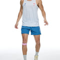 Running Shorts Laser Punching Stitching Four-sided Stretch Men's Summer Training Breathable