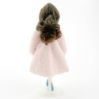 Doll Fashion Plush Coat Cloak Girl Toy Doll