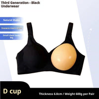Silicone Fake Breast Bra For A Smaller Bust To Appear Larger
