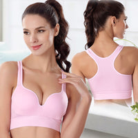 No rim bra, vest type running fitness exercise