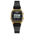 Waterproof steel mesh strap ladies watch