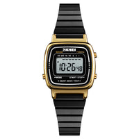 Waterproof steel mesh strap ladies watch