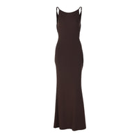 Pure And Seductive Style Sexy Low-Cut Strappy Backless Dress For Women