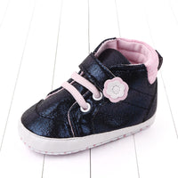 Casual shoes small flower toddler shoes non-slip soft sole