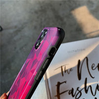 Purple rhombus phone case