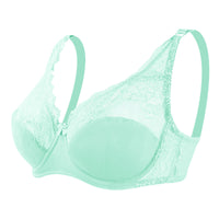 Lace Comfortable Gathering Girls Cotton Cup Chest Pad Bra Underwear
