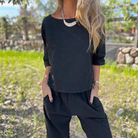 Stylish Minimalist And Relaxed Fit Womens Set