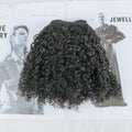 4mm Curly Human Hair Weft