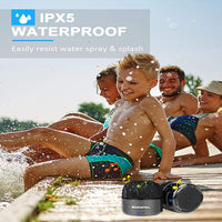 Portable mini pocket bluetooth speaker waterproof
