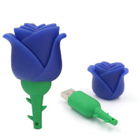 Fashion personality creative cute cartoon anime rose shape USB  drive