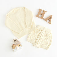 Children's knitted suit