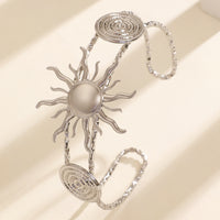 Womens Starfish And Conch Shell Sun-Open Bracelet