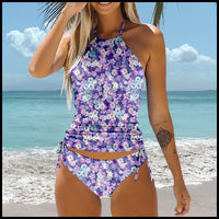 Pattern Bikini Beach Swimsuit Suit