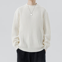 Autumn And Winter New Men's Knitwear Sweater Fashion Trend Round Neck