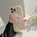 Ins Wind Broken Rabbit Silicone Phone Case
