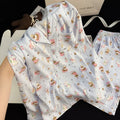 Cute Puppy Cartoon Loungewear Set