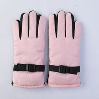 Winter Thermal Gloves For Men And Womenwindproof Cold-resistant And Lined With Fleece