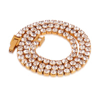Hip-hop Diamond-studded Necklace For Women And Men