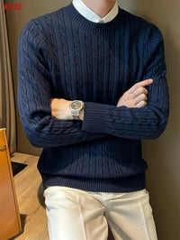 Retro Fashion And Personalized British Wild Men's Sweater