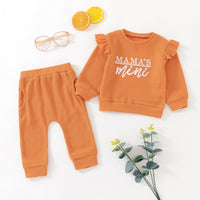 Men's And Women's Waffle Long-sleeve Suit