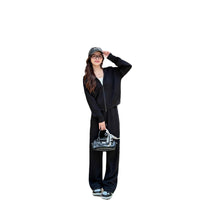 New Casual Sportswear Hoodie Two-piece Set