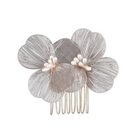 Bridal Headdress Super Fairy Golden Flower Comb