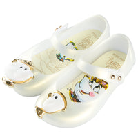 Children's Sandals Girl Velcro Princess Shoes