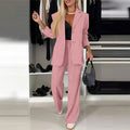 New Fashionable Casual Printed Suit Set For Women
