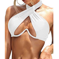 Multi-color Underwire Bikini Top A Multi-wear Small Breasted Female Swimsuit