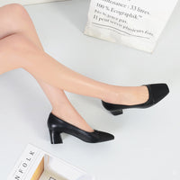 Professional Hotel Working Soft And Versatile Black Work Shoes