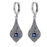 Nepal Cross-border Vintage Leaves Earrings Old Ethnic Style