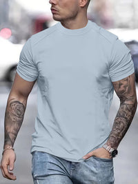 T-shirt Crew Neck Casual Trendy Tops