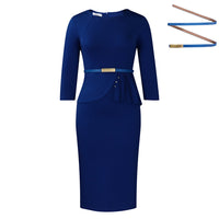 Slim-fit Elegant Figure-hugging African-style Dress