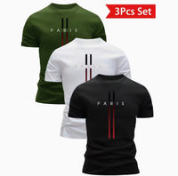 Men's Fashion Printed Casual Slim T-shirt