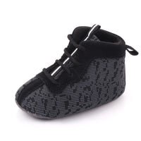 3-color Casual Lace-up Soft-soled Baby Toddler Shoes