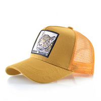 Simple Breathable Baseball Cap With Animal Embroidery